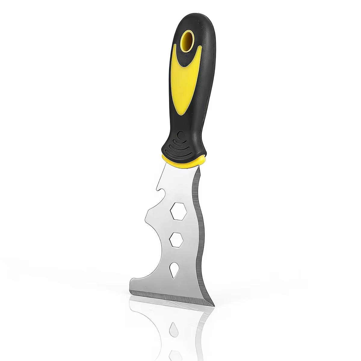 

13 in 1 Multi Function Putty Knife Stainless Steel Paint Scraper Wallpaper Removal Tool for Marine Ship Maintenance Yacht Repair