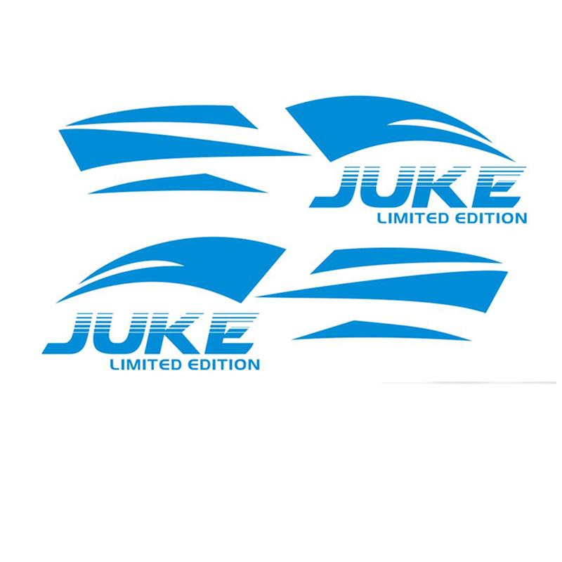 Wskpa9 1 set Carrosseriesticker Voor Nissan Juke Nismo Racing Sportstrepen Auto Deur Zijkant Decor Vinylstickers Exterieur Accessoires