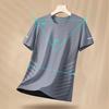 Summer Men Top Mesh Short Sleeves O Neck Loose Casual Pullover Daily Sport T-shirt