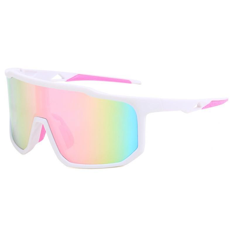 Men'S And Women'S Outdoor Sports Cycling Sunglasses Large Frame Bicycle Sunglasses Uv-Proof Glasses
