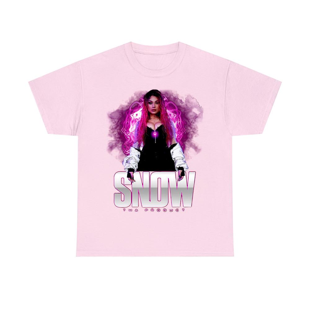 

Snow Tha Product ГОРЯЧАЯ НОВАЯ розовая футболка унисекс S-5XL Унисекс футболка S