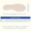 Silicone Sports Insole - Shock-absorbing, Comfortable Cushioning, Suitable for Running and Standing, with Arch Support, Insole