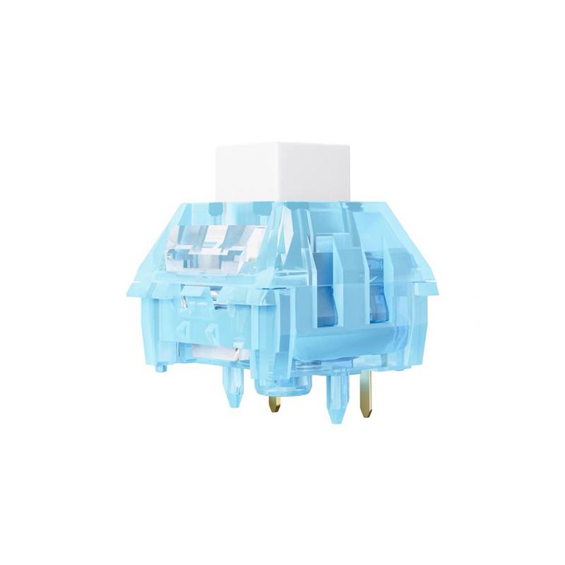 Kailh Arctic Fox Box Switch Computer Mechanical Gaming Keyboard 5 Pins Tactile Clicky Switches Hot Swap RGB SMD for VGN Kit