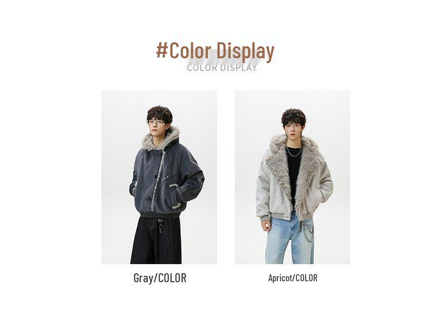 Men's Trendy Mountain Eagle Winter PU Leather Cotton Jacket - Thick, Warm Outerwear for Couples