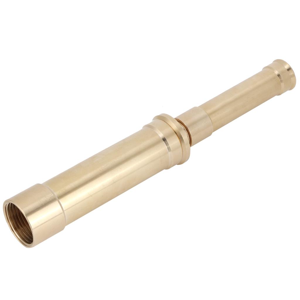 Double Layer Trumpet Type Brass Fountain Nozzles Pool Pond Spray Head for Garden Landscape1in DN25