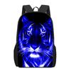 Creative Fiercely Tiger Pattern Backpacks for Girls Boys Children Students Book Bag Teenager Shoulder Rucksack Travel Backpack