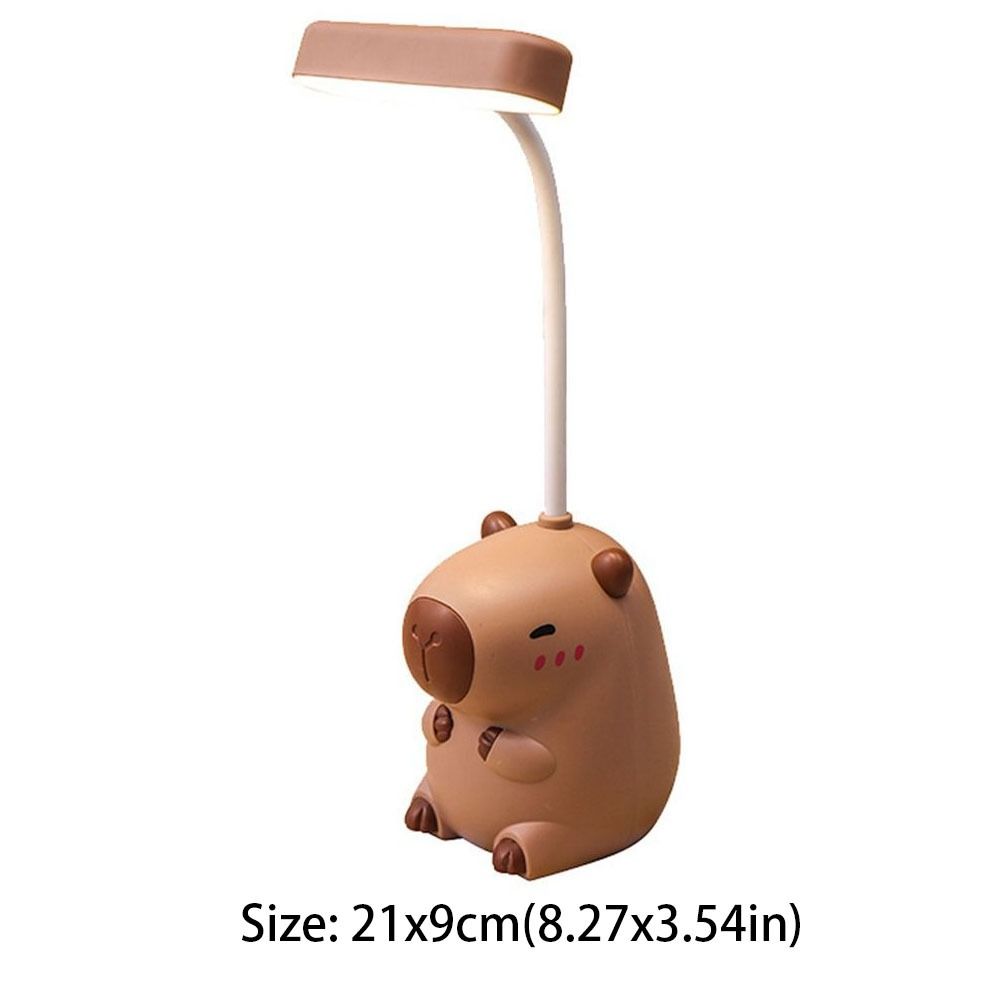 With Pencil Sharpener Bedside Lamp Folding Learning Eye Lamps Cute Decor Light  Bedroom Use