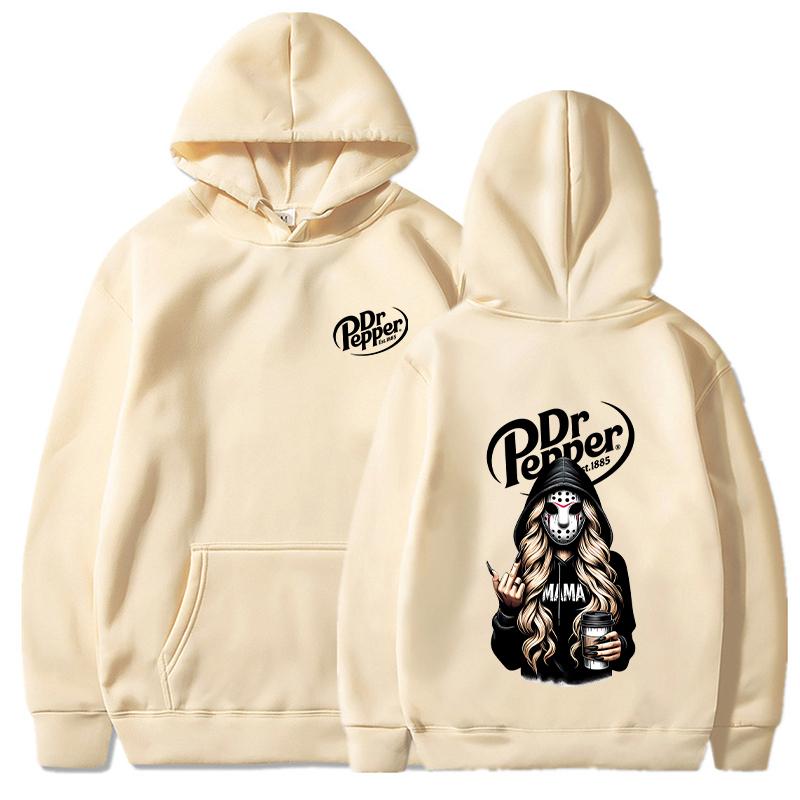 

Killer Mama Dr Pepper Хелловінські Худі Чоловіча Мода З Принтом З Довгим Рукавом Светри Жіночі Повсякденні Харадзюку Худі Пуловери Топи 3XL
