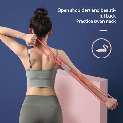 Faixas de resistência com espuma para esportes em casa, acessórios de ioga e fitness, corda de puxar de borracha, equipamentos de ginástica para treinamento e exercícios para mulheres
