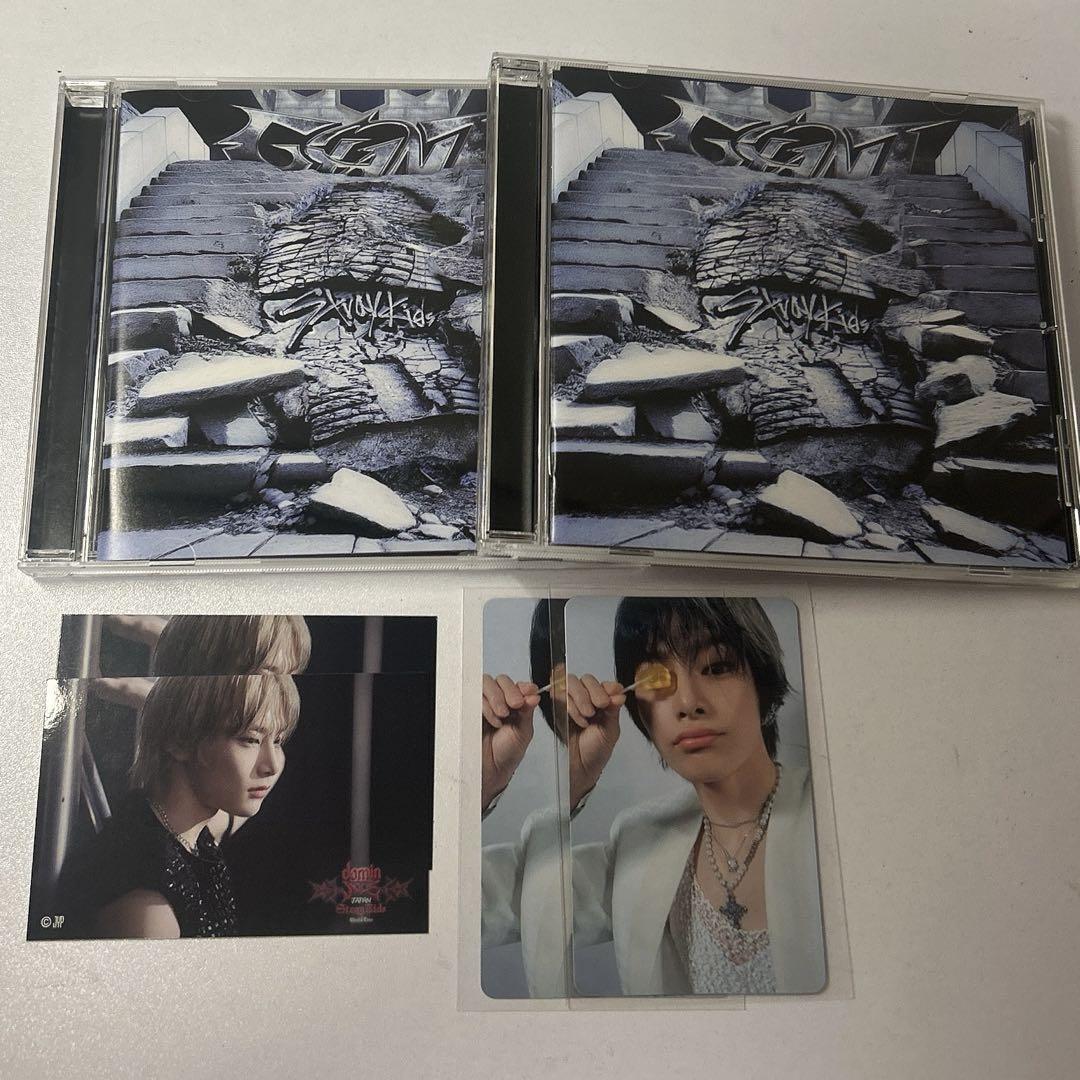 

[USED] straykids giant enclosed trading card Aien 2 pieces set
