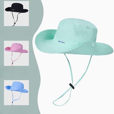Neuer Fischerhut mit doppelter Krempe UV-Schutz Outdoor Wandern Wanderhut Sonnenschutz Sonnencreme Eimer Hut Becken Hut