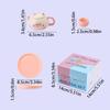Chinese Style Mini Ceramic Teapot Ornaments Traditional Smooth Milk Tea Lid Accessories Exquisite Ceramic Cat Ear Pot Home Decor