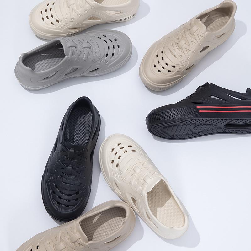 Unisex Clogs med Stängd Tå: Mångsidiga Skor för Utomhusbruk, Körning och Stranden