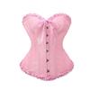 Women's Corset Top with Lace-Up Front Bustier Shapewear for Daily Wear