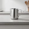 SIMELO Coffee Art Latte Art Pitcher, 304 Stainless Steel Pointed Spout Coffee Cup, Milk Frother Cup, 600ML with Scale