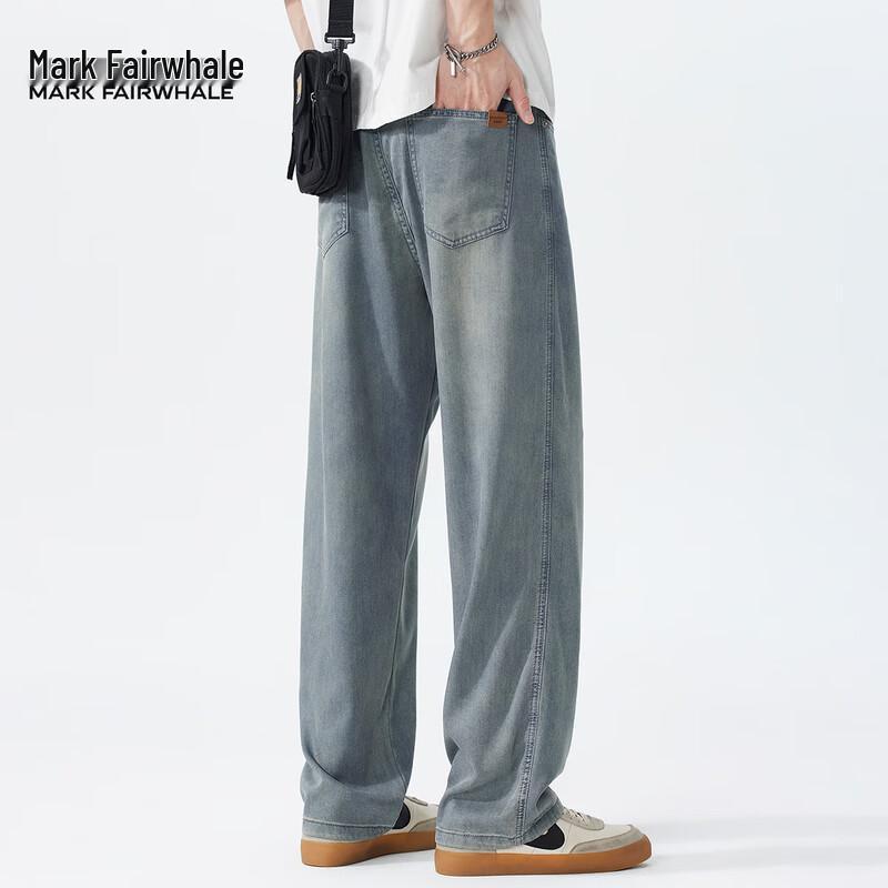 Mark Fairwhale Men s Ice Silk Tencel Jeans 33