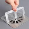 10/30/50PCS Shower Drain Hair Catcher Mesh Shower Drain Covers Floor Sink Strainer Filter Hair Stopper Bathroom Kitchen Supplies