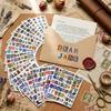 Letter Stickers Suitable for ScrapbookingJournalingDIY CraftsNon-Repeating Vintage AlphabetLetters for CollagePlanner Decor