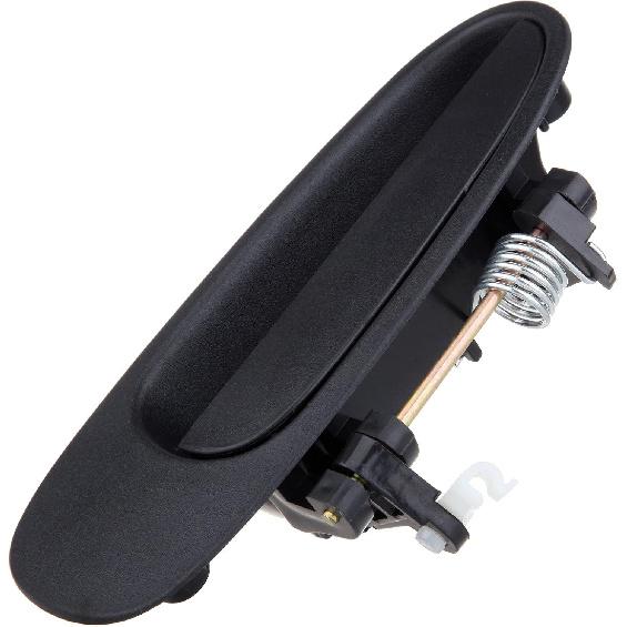 ECCPP Door Handles Exterior Outside Outer Front Rear Driver Passenger Side for 1993 1994 1995 1996 1997 for Toyota for Geo Black(4pcs)