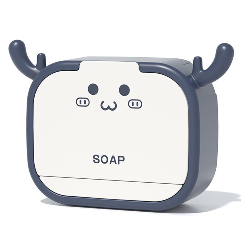 Case Soap Box Dust-proof Prevent Water Buildup With Hooks 16.5*4.5*11.6cm/ 29*4.5*11.6cm For Shower Room / Bathroom