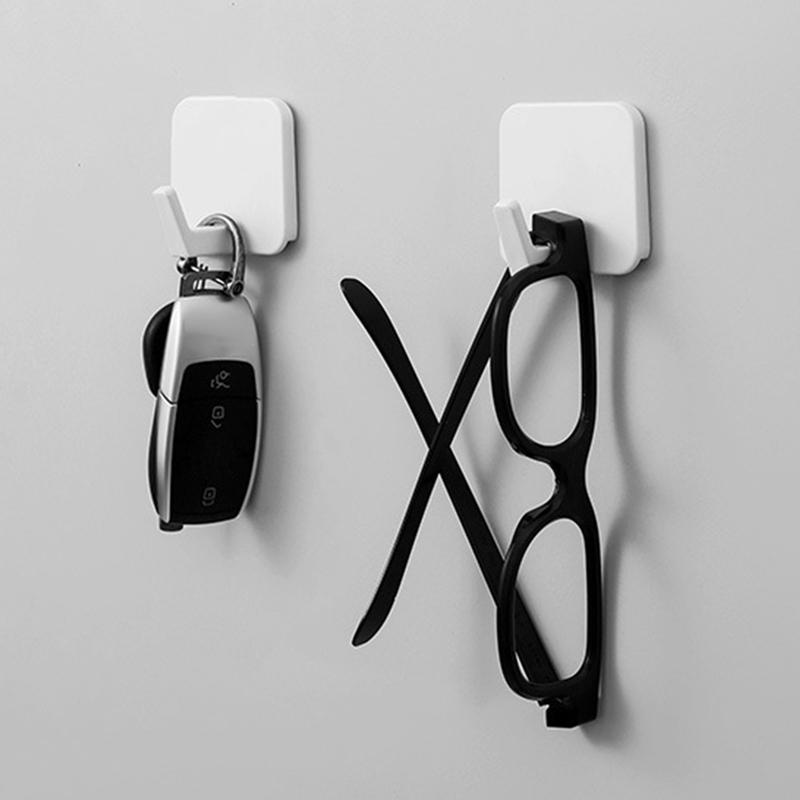 Multi Purpose Hooks Kitchen Punch-free Slotted Drawable Hooks Seamless Strong For Home Storage Gap Rack Hooks