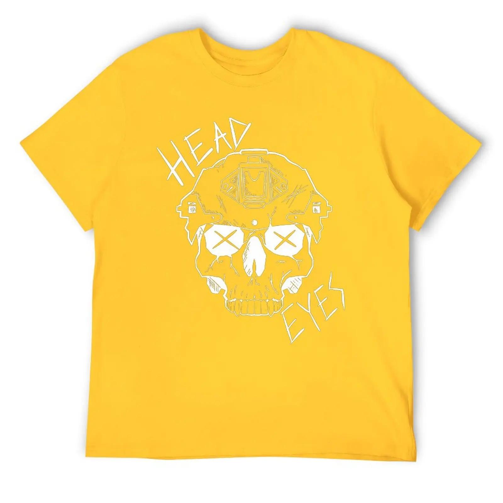 

Футболка с круглым вырезом Head Eyes EFT Escape From Tarkov, вдохновленная футболкой Move, креативная, смешная, саркастическая, фитнес, европейский размер 4XL