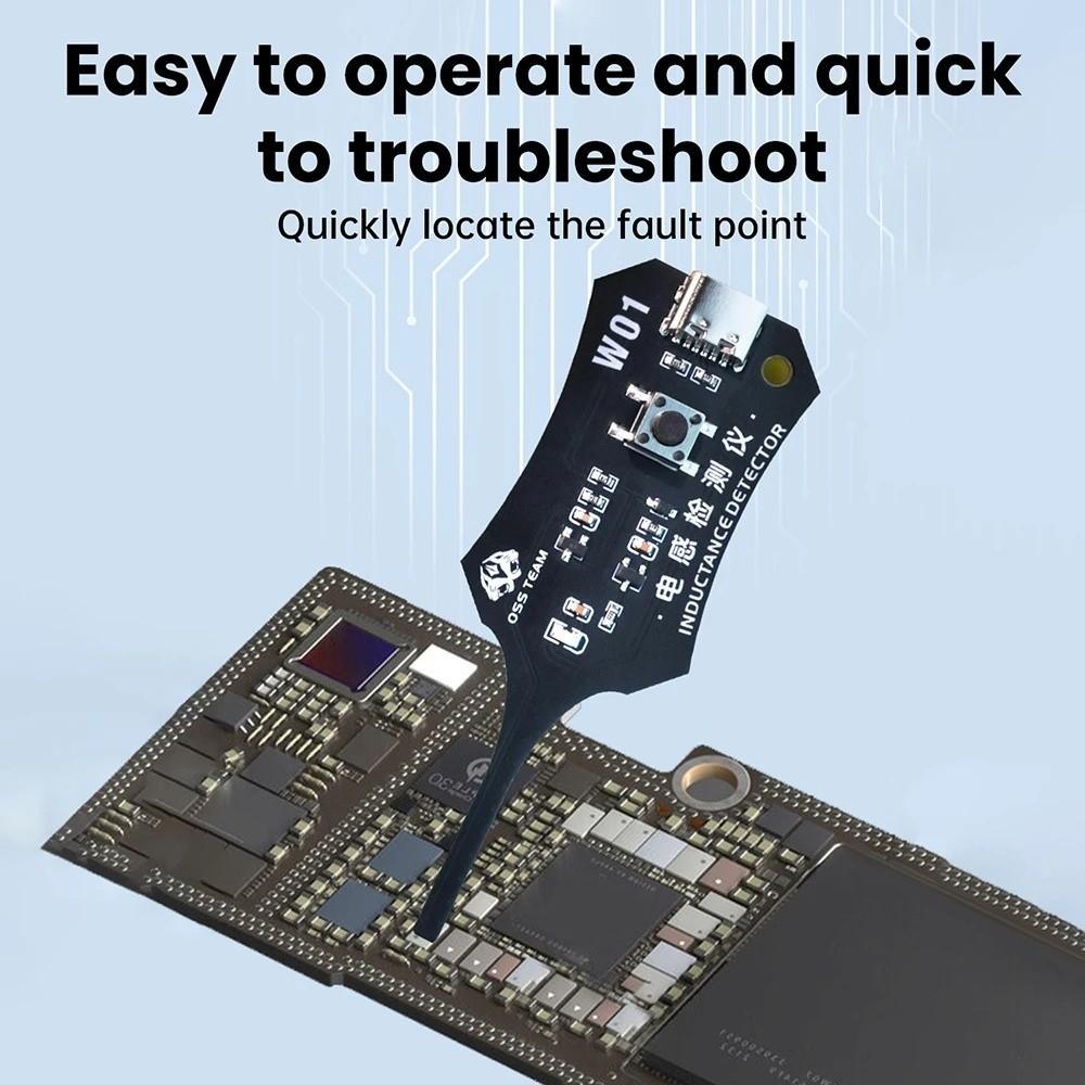 Strong Stability Motherboard Coil Tester Electromagnetic Induction Tester  PC Repair