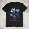 Sodom Band Schwarzes Baumwoll-Kurzarm-Geschenk für Fan T-Shirt Unisex Alle Größen T-Shirt Unisex Baumwolle Kurzarm High Street