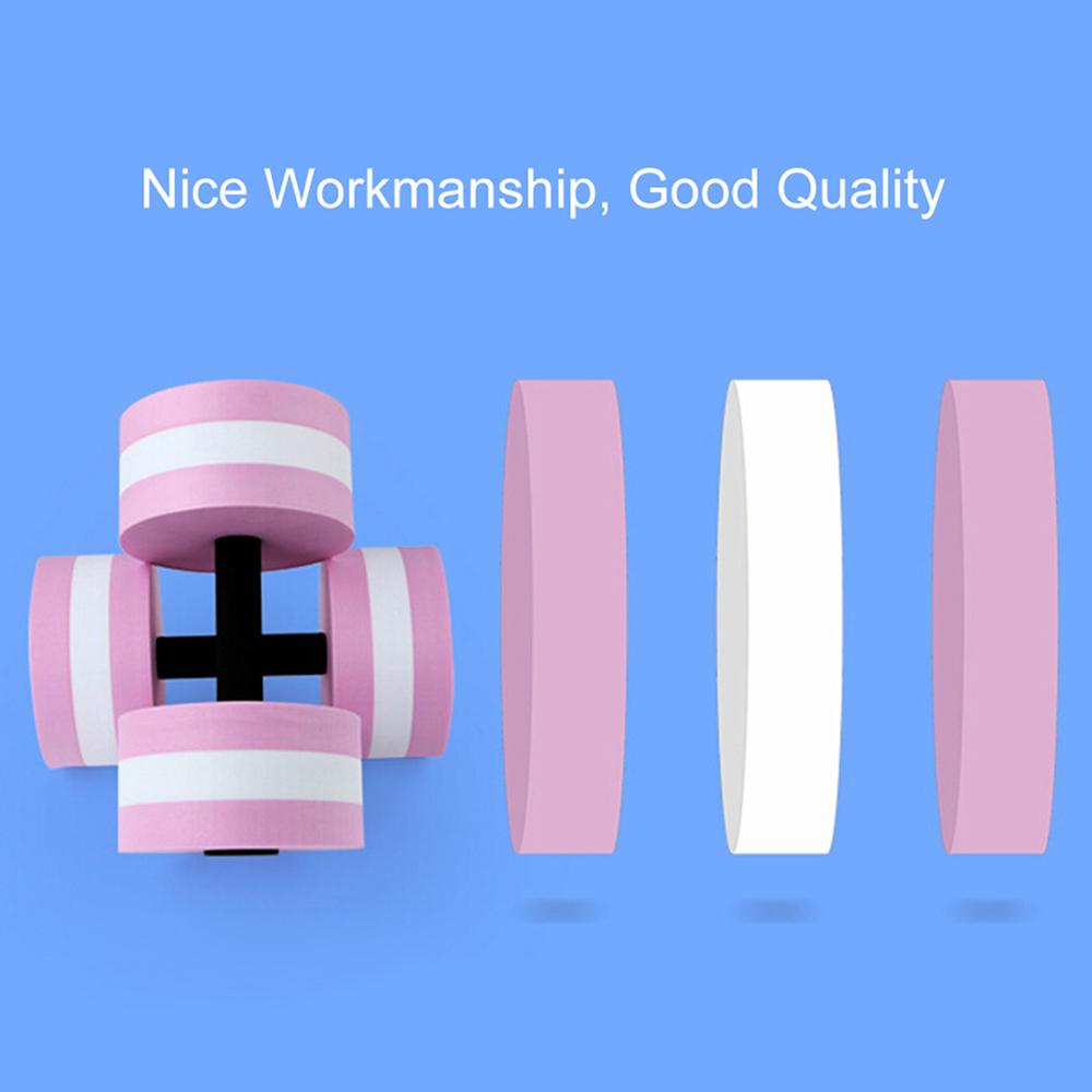 1PC Water Dumbbells EVA Automatic Floating Foam Dumbbells Aerobic Exercise Men and Women Swimming Pool Resistance Fitness Tools