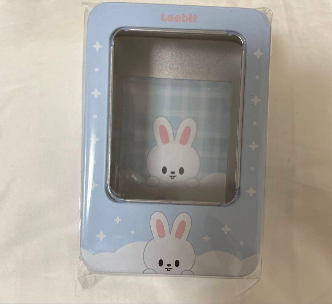 

[USED] Stray Kids Reno Pop-Up Tin Case Trading Cards Ribbon