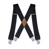 Suspensórios Masculinos com 4 Presilhas 120*5cm Ajustáveis Resistentes em X Elástico Larga