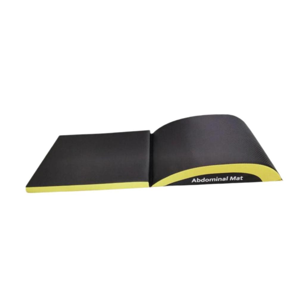 Ab Exercise Mat Cushion for Home Gym Premium Foldable Men Women Non Slip Tailbone Protection Sit