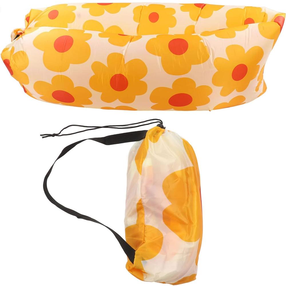 1 Piece Outdoor Fast Inflatable Air Sofa Bed Quality Sleeping Bag Inflatable Airbag Lazy Bag Beach Sofa