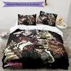 3pcs JoJo's Bizarre Adventure1 pattern bedding set duvet cover set includes duvet cover &pillowcases, perfect all season bedroom decoration & gift
