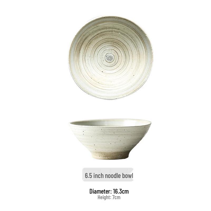 

Ruhan Nordic Handcrafted Coarse Pottery Bowl
