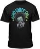 Bob Ross Good Vibes Only Graphic Print T-shirt