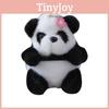 Panda Backpack Plush Pendant Keychain Cartoon Bag Decorations Toy Kids Gift