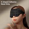 Zero Pressure 3D Eye Mask with Adjustable Straps Men Women Light Blocking Eye Cover Breathable Travel Naps Sleeping Blackout Blindfold