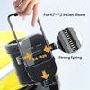 Stroller Cup Holder With Phone Holder, 3-in-1 Universal Bottle Holder, Double Drink Holder With 360-degree Rotatable Walker Phone Holder