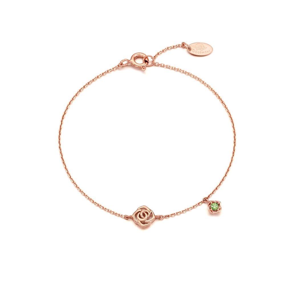 [Exclusive Package][Rosemont] Silver Bracelet (August Birthstone) Rc0348