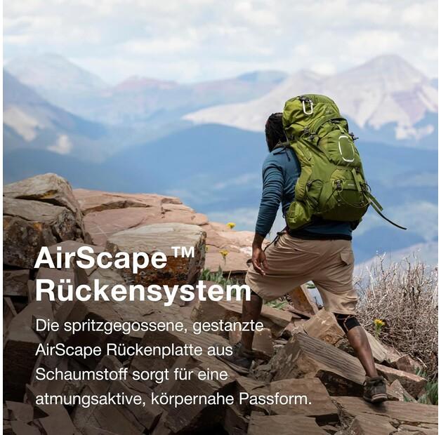 Рюкзак Osprey Aether 65 Extended Fit S/M schwarz (Herren)