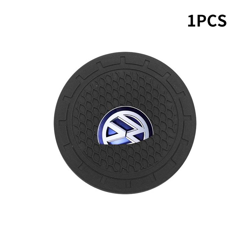 Car Stickers 2025 Hot New Car Cup Holder Anti-Slip Insert Coaster Mat Interior Car Auto Cup Holder For VW Volkswagen Jetta MK5