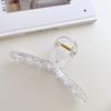 Matte Large Volume Shark Hair Clip - High-End Hairstyle Accessory for Women