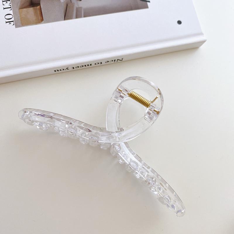 Matte Large Volume Shark Hair Clip - High-End Hairstyle Accessory for Women