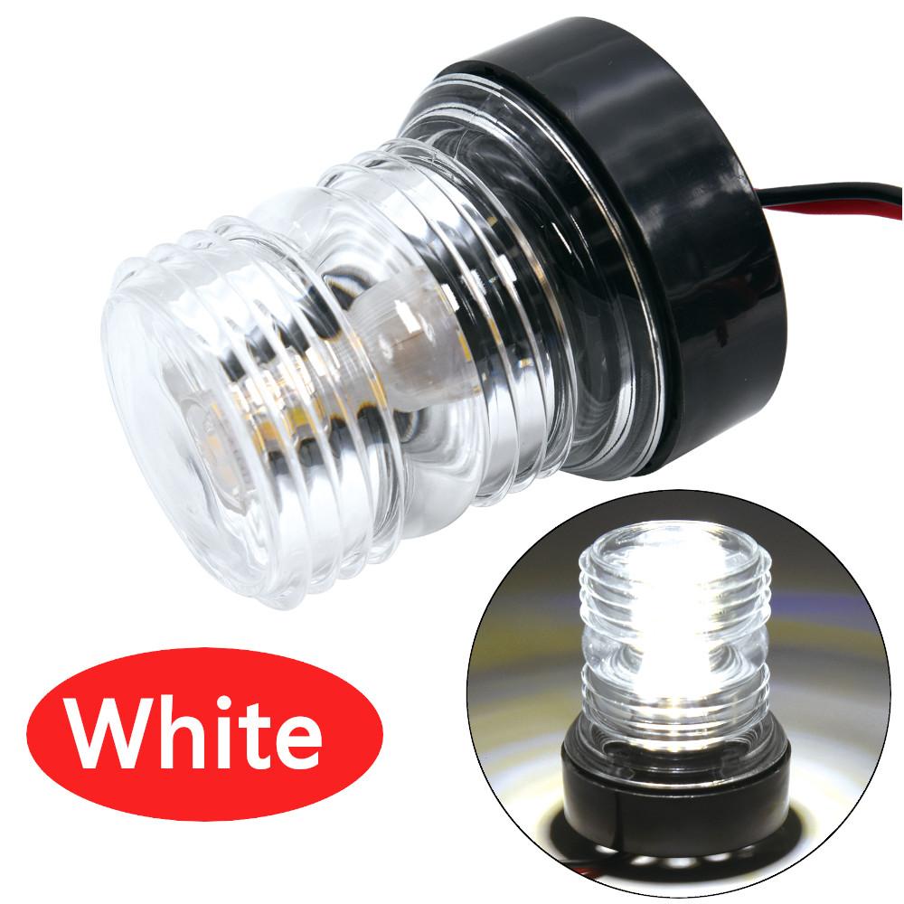

NEW 360 Degree All Round Boat Light Marine Boat Yacht Light Navigation Anchor Light 6300k White Marine Hardware