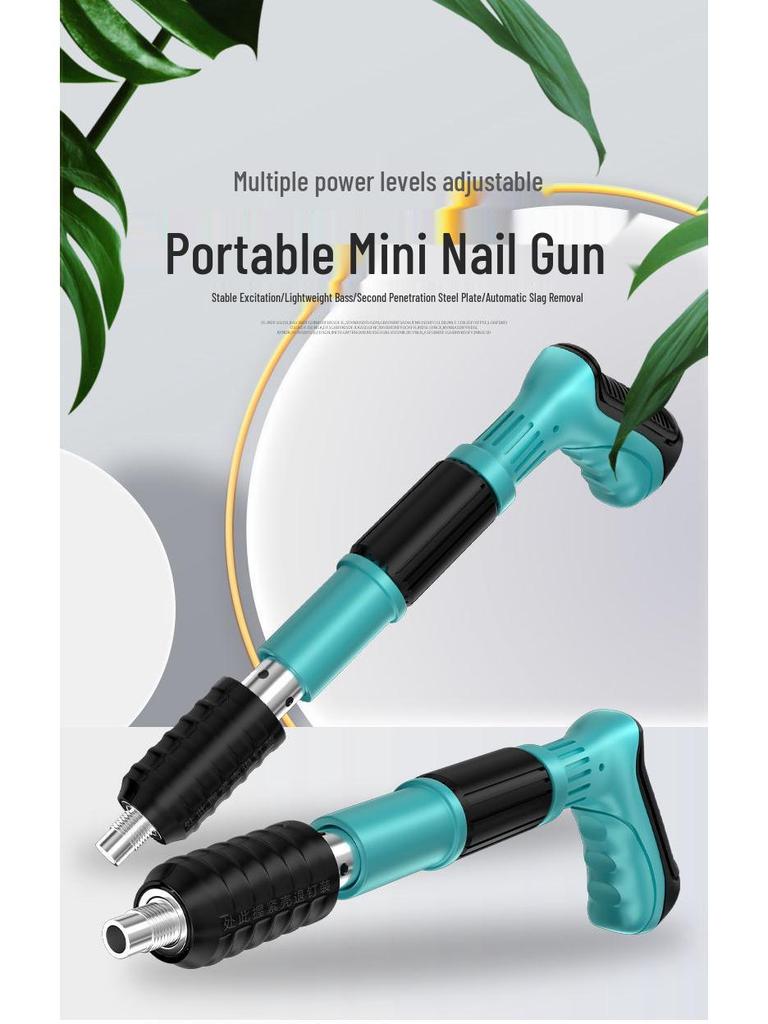 High-Demand German Mini Nail Gun for Ceiling and Concrete with Complete Pneumatic Set