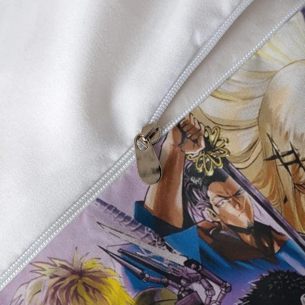 Anime One Punch Superman Bedding Three-Piece Quilt Cover