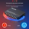 Gigabit 4-Fiber 8-Ethernet Port Optic Transceiver