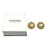 CHANEL With blisters, no rubber, large 93P Earring Gold Plated gold Women Used