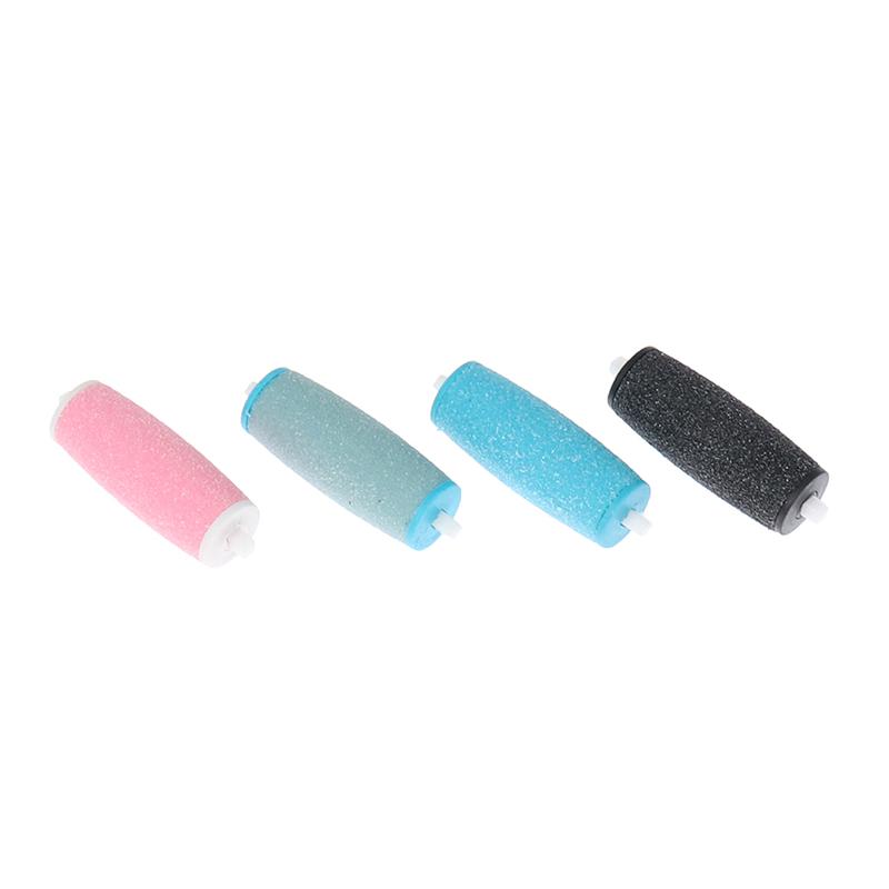4Pcs/Lot Replacement Roller Heads For Velvet Smooth Electric Foot File Pedicure
